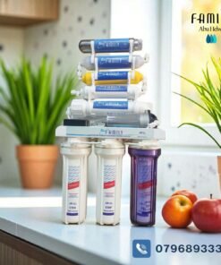 فلتر مياه بيو فاميلي  8 مراحل منزلي تايواني اصلي تعقيم بالاشعة فوق البنفسجية