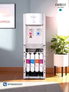 كولر بيو فاميلي سلفر طويل ابيض 1000 LAF فلتر داخلي مغلق 