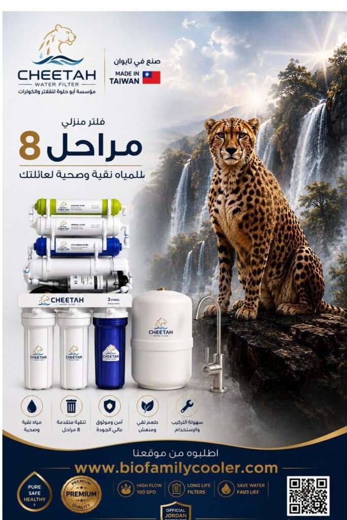 فلتر شيتا 8 مراحل Cheetah Water Filter في صويلح الأردن