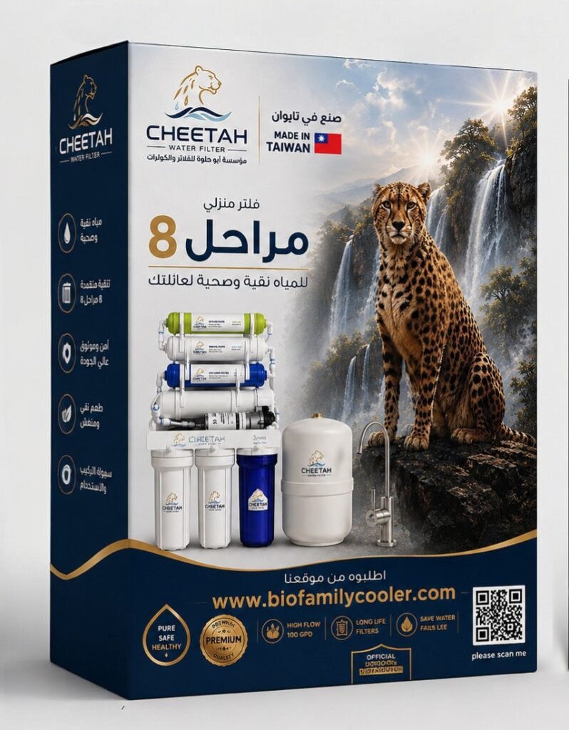 فلتر شيتا برو 8 مراحل Cheetah Pro في مرج الحمام عمان